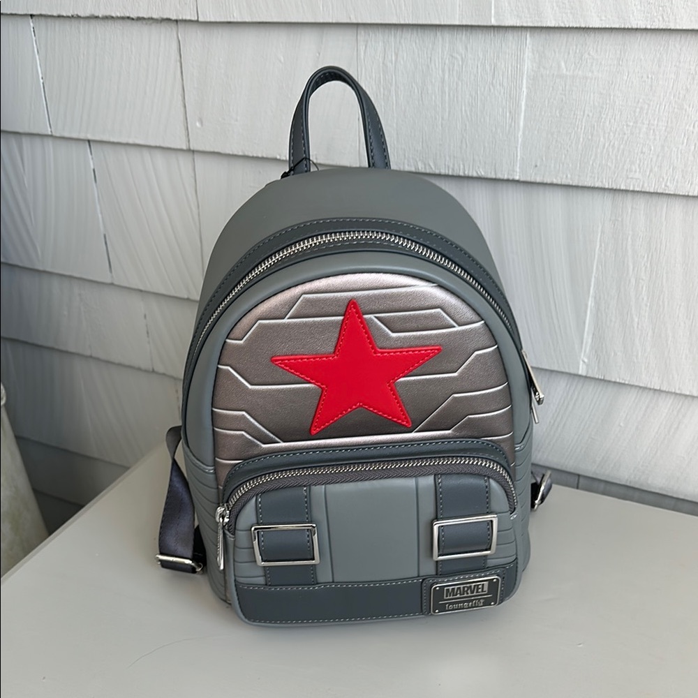 Marvel Gray and Red Backpack